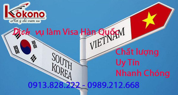 Dịch vụ làm Visa Hàn Quốc tại Quận Cái Răng