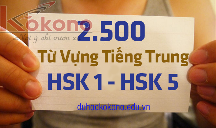 2500 từ vựng tiếng trung hsk 5 phần 3