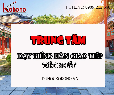 trung tâm dạy tiếng Hàn giao tiếp tại Hà Đông, Hà Nội